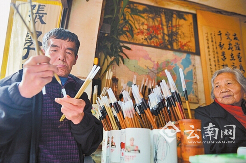 按桂大妈的标准，最小的儿子还只是个学徒。 苏颖摄