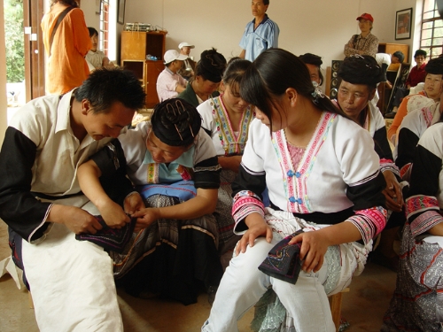 刺绣教学