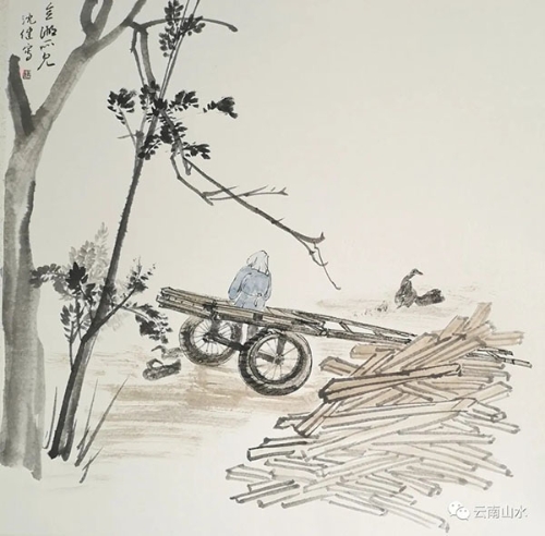 念湖所见    68x68cm.webp