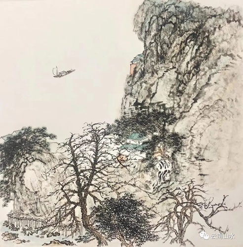 归帆    68x68cm.webp