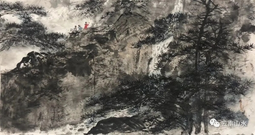 踏遍青山   45x90cm.webp