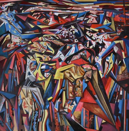 《滇梦》 180×160cm 布面油画 2020年